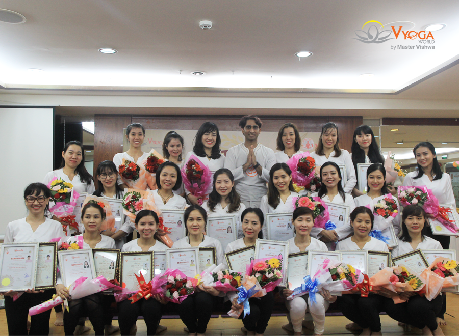 Graduation Ceremony - Hatha Therapy Yoga TTC 200 Hours