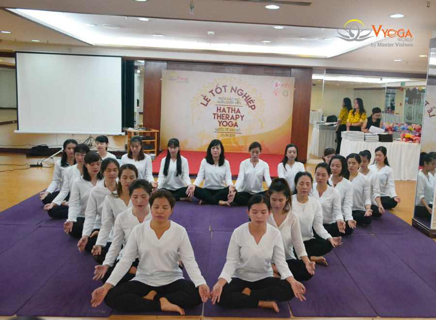 Graduation Ceremony - Hatha Therapy Yoga TTC 200 Hours