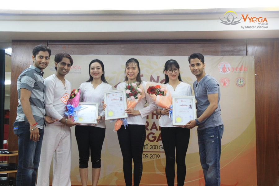 Graduation Ceremony - Hatha Therapy Yoga TTC 200 Hours