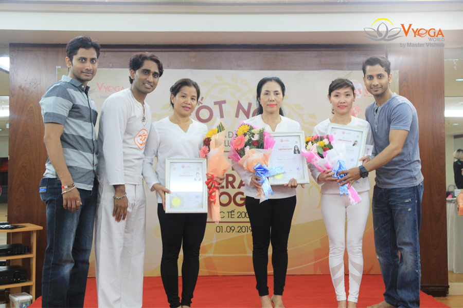 Graduation Ceremony - Hatha Therapy Yoga TTC 200 Hours