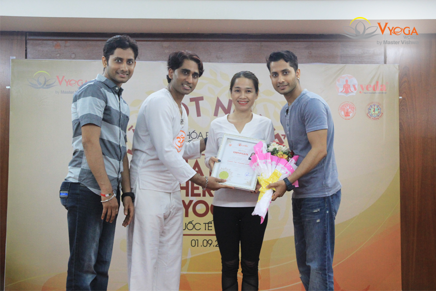 Graduation Ceremony - Hatha Therapy Yoga TTC 200 Hours