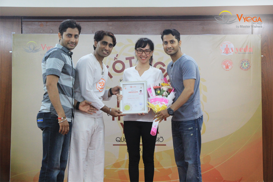 Graduation Ceremony - Hatha Therapy Yoga TTC 200 Hours