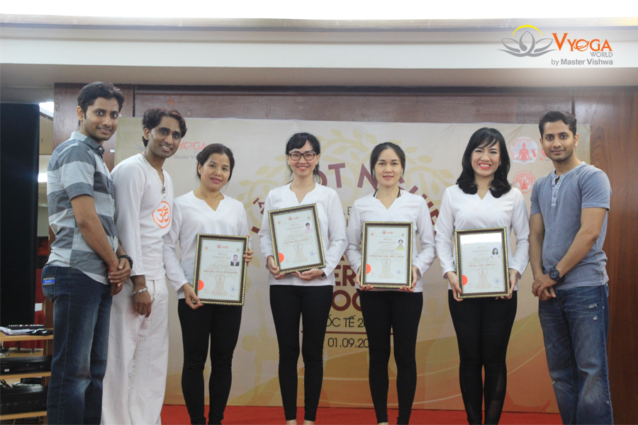 Graduation Ceremony - Hatha Therapy Yoga TTC 200 Hours