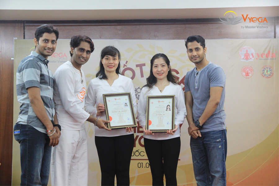 Graduation Ceremony - Hatha Therapy Yoga TTC 200 Hours