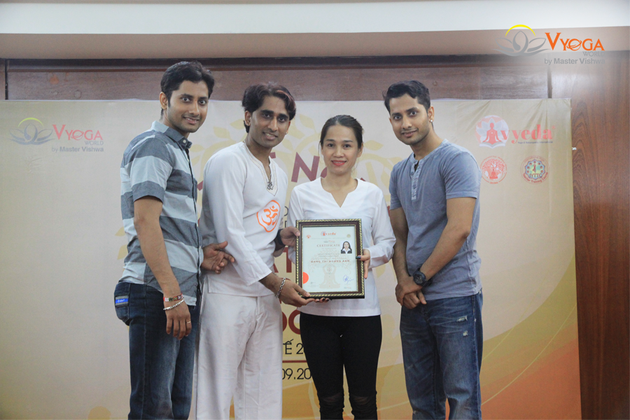 Graduation Ceremony - Hatha Therapy Yoga TTC 200 Hours