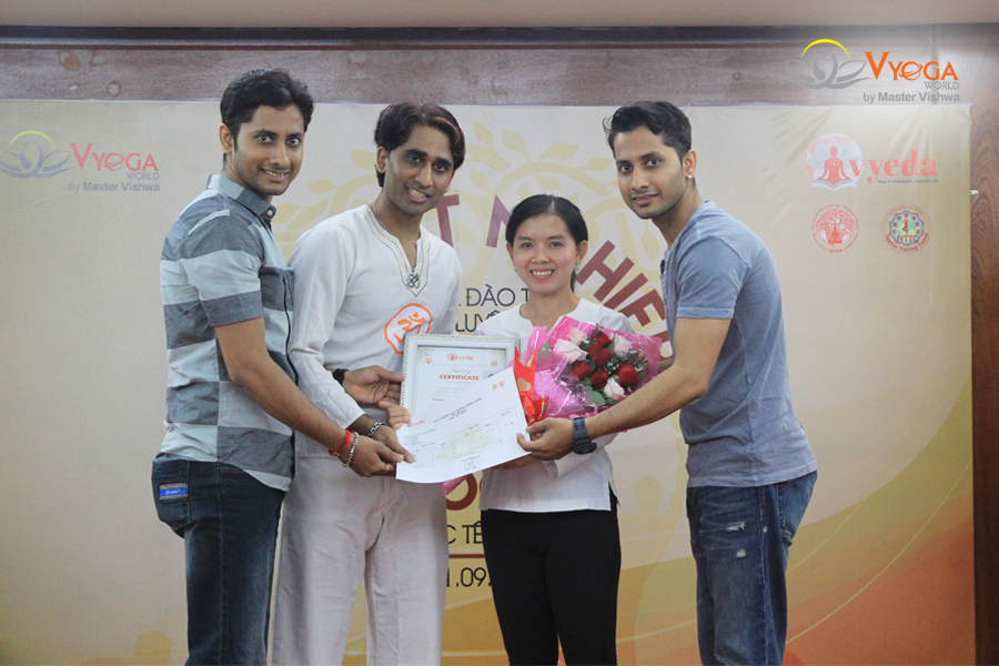 Graduation Ceremony - Hatha Therapy Yoga TTC 200 Hours