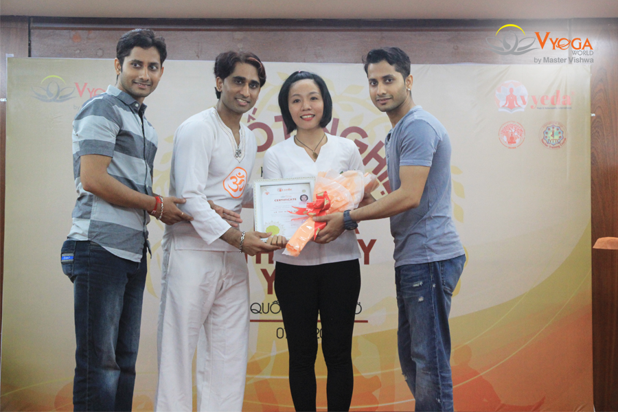 Graduation Ceremony - Hatha Therapy Yoga TTC 200 Hours