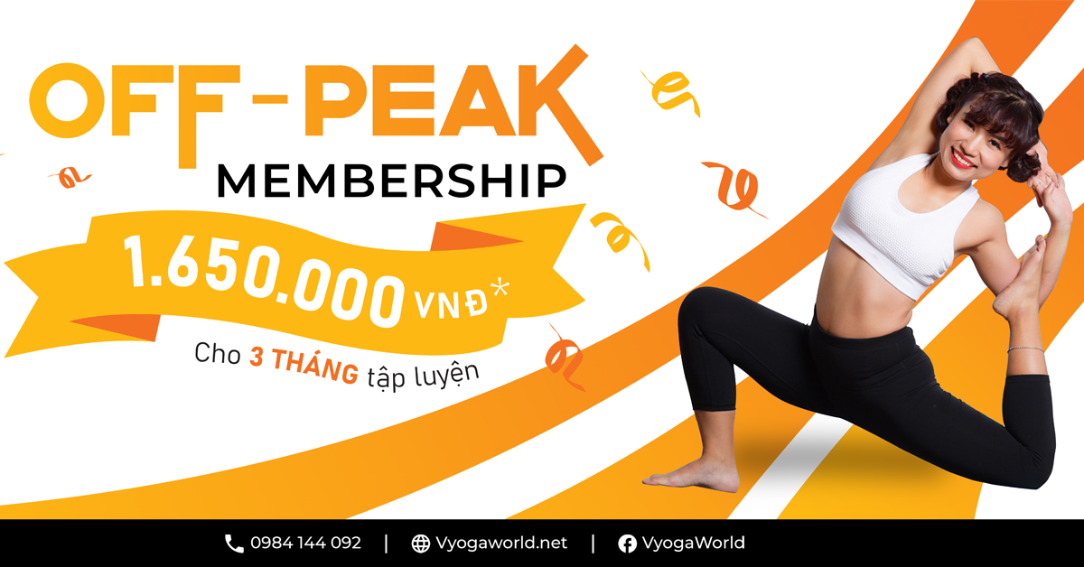 Off-Peak Membership | Gói Tập Tiết Kiệm Chỉ 550k/Tháng
